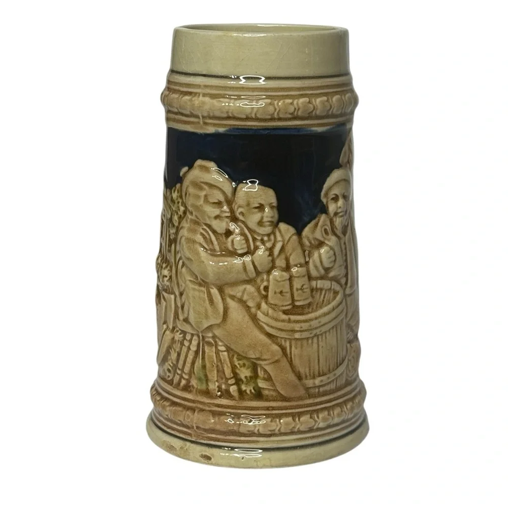 Vintage‎ 1960's Trimont Ware German Style Ceramic Beer Stein Made In Japan